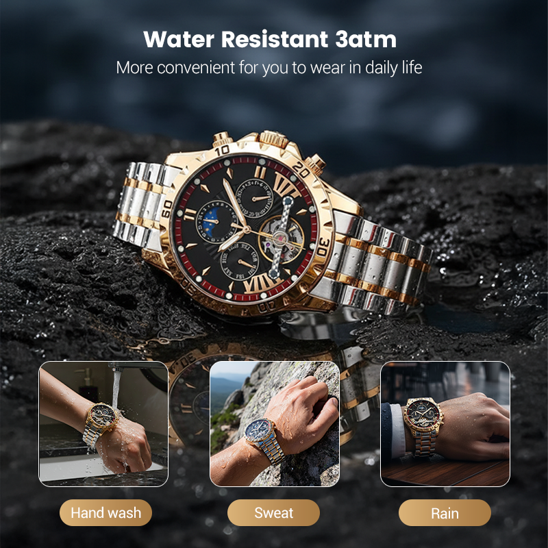 Swiss Premium Brand New Waterproof Automatic Mechanical Watches